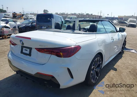 2025 BMW 4 Series 430I z USA, uszkodzony, nr VIN WBA33DB05SCU19548